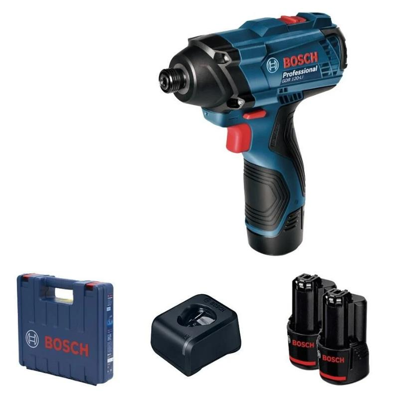 Bosch Professional GDR 120-LI Somun Sıkma (2 x 2.0 Ah Akü) - 06019F0001
