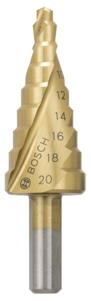 Bosch - HSS-TiN 9 Kademeli Matkap Ucu 4-20 mm