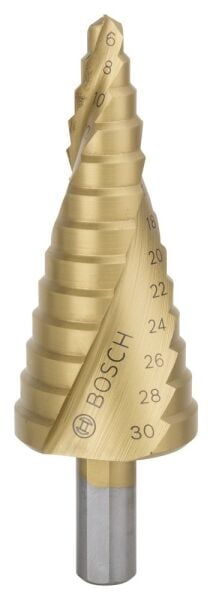Bosch Hss-Tın 13 Kademelı Matkap Ucu 6-30 Mm 2608587430