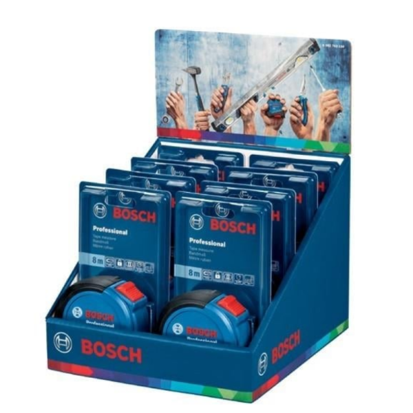 Bosch Profesyonel Şerit Metre 8 m (8 Parça) - 1600A02YB2