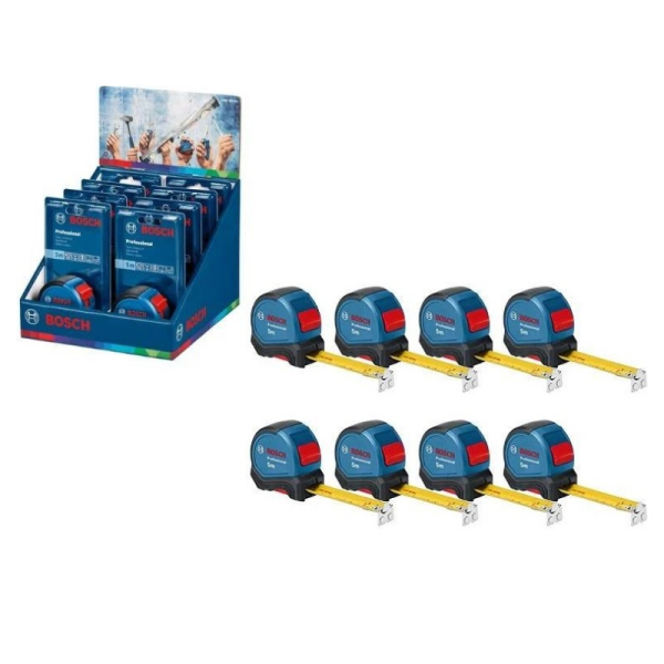 Bosch Profesyonel Şerit Metre 5m (8 Parça) - 1600A02YB3