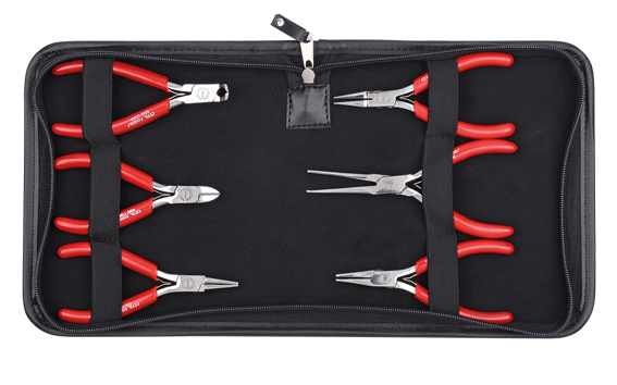 Ceta Form 6 Parça C-TRONIC Basic Elektronikçi Pense Takımı (Deri Çantalı) - H30-W06