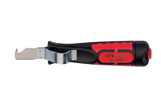 Ceta Form Kablo Soyma Aleti (Kanca Bıçaklı - StripX / 4-28 mm) - E25-CK28H