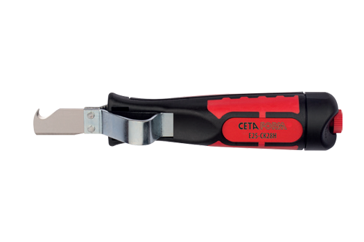 Ceta Form Kablo Soyma Aleti (Kanca Bıçaklı - StripX / 4-28 mm) - E25-CK28H