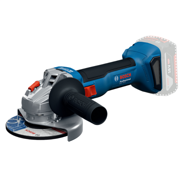 Bosch Professional Seti: GWS 18V-8 Akülü Taşlama Makinesi (1 x 4.0 Ah, GAL 18V-40, Çanta) - 06019N9021