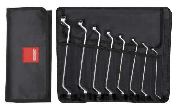 Ceta Form 8 Parça Yıldız İki Ağız Anahtar Takımı (Bez Çantalı) - B14-R08