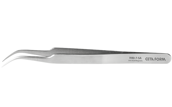 Ceta Form İğne Uçlu Cımbız (Eğri) 120 m - H40-7-SA