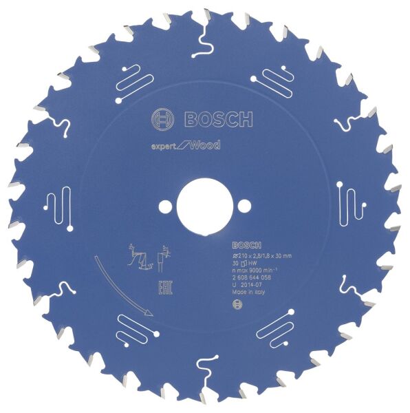 Bosch - Expert Serisi Ahşap için Daire Testere Bıçağı 210*30 mm 30 Diş
