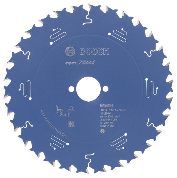 Bosch - Expert Serisi Ahşap için Daire Testere Bıçağı 210*30 mm 30 Diş