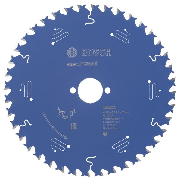 Bosch - Expert Serisi Ahşap için Daire Testere Bıçağı 210*30 mm 40 Diş