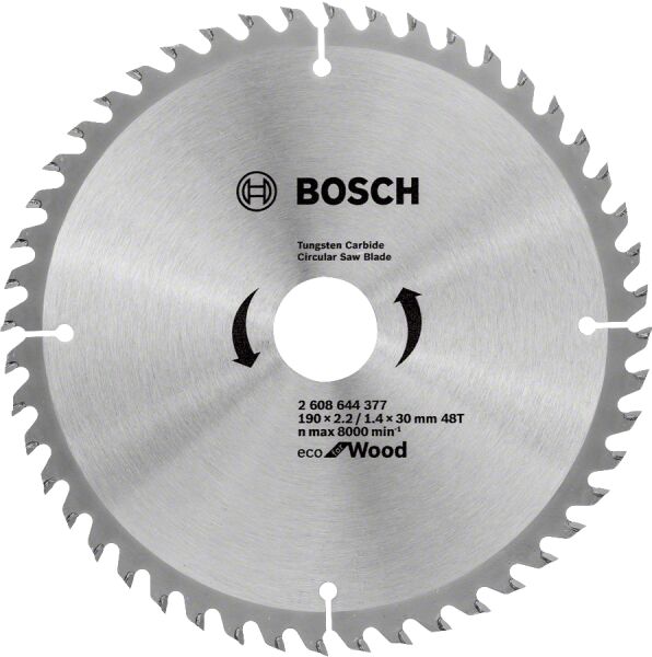 Bosch Optiline Eco Daire Testere 190*30 Mm 48 Diş 10Lu Pk. 2608644614