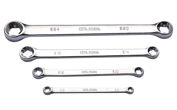 Ceta Form 4 Parça Dış TORX Anahtar Takımı (Karton Kutulu) - B17-B04