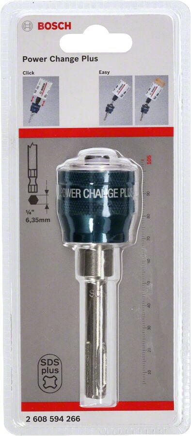 Bosch Pc-Plus Adaptör 105 Mm (Sds-Plus Saft) 2608594266