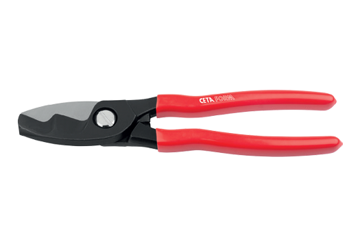 Ceta Form Kablo Kesici - Çift Kesim (PVC Daldırma Sap) 200 mm - E60-54-0200