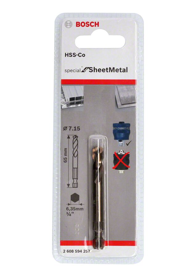 Bosch Pc-Plus Sm Merkezleme Ucu Hss-Co 65 Mm 2608594257