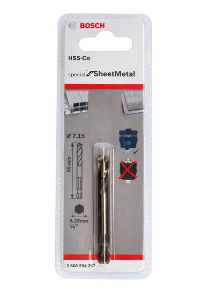Bosch Pc-Plus Sm Merkezleme Ucu Hss-Co 65 Mm 2608594257