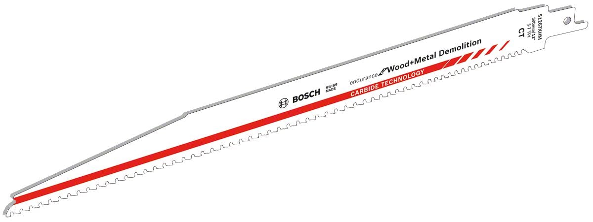 Bosch - Endurance for Serisi Ahşap ve Metal için Panter Testere Bıçağı S 1267 XHM 10'lu