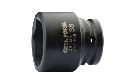 Ceta Form 3/4'' 6 Köşe Havalı Lokma Anahtar 60 mm - C72-H60