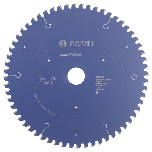 Bosch - Expert Serisi Ahşap için Daire Testere Bıçağı 254*30 mm 60 Diş