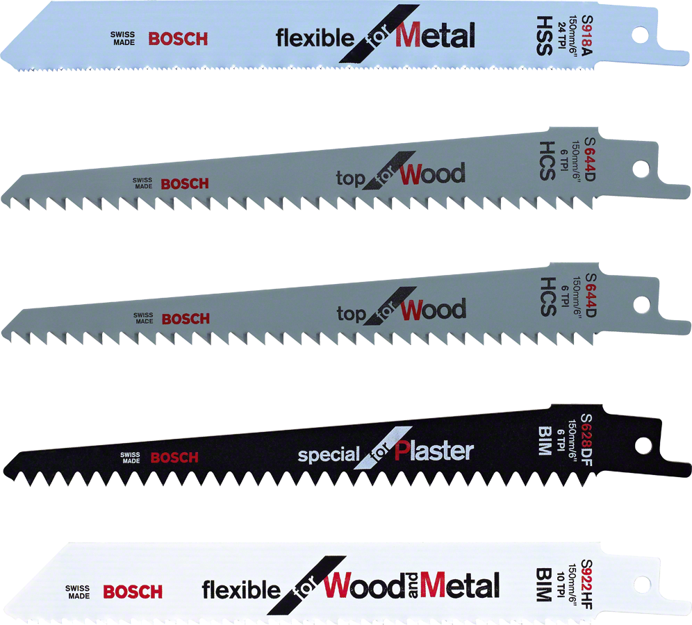 Bosch KEO Ahşap Bıçak Seti (5 Adet) - F016800307