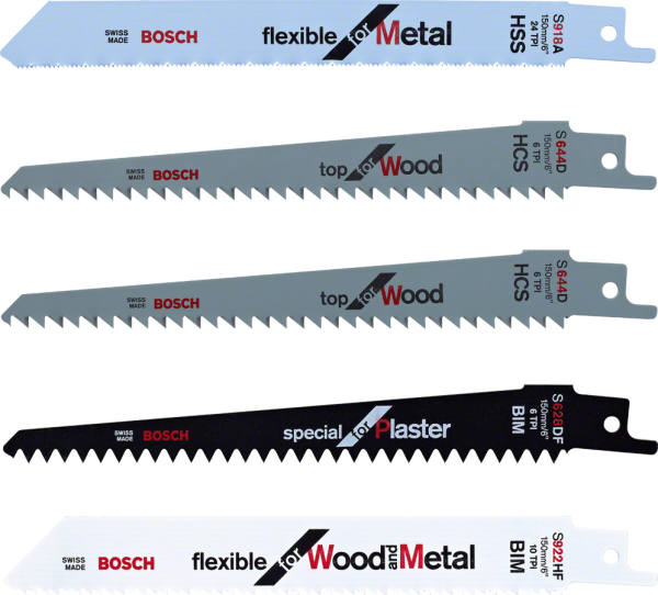 Bosch KEO Ahşap Bıçak Seti (5 Adet) - F016800307