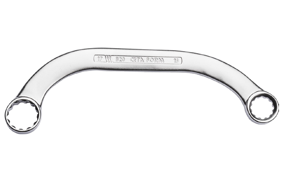 Ceta Form Yıldız İki Ağız Yarım Ay Anahtar 10 x 12 mm - B20-1012