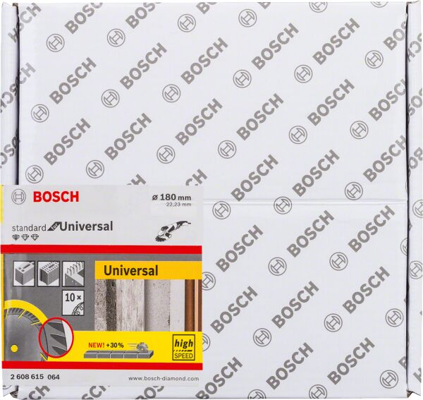Bosch 9+1 Standard For Unıversal 180 Mm 2608615064