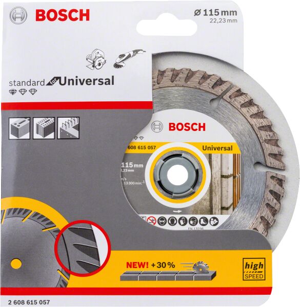 Bosch Elmas Kesme Dısk Sfunıv 115*22,23 Mm 2608615057