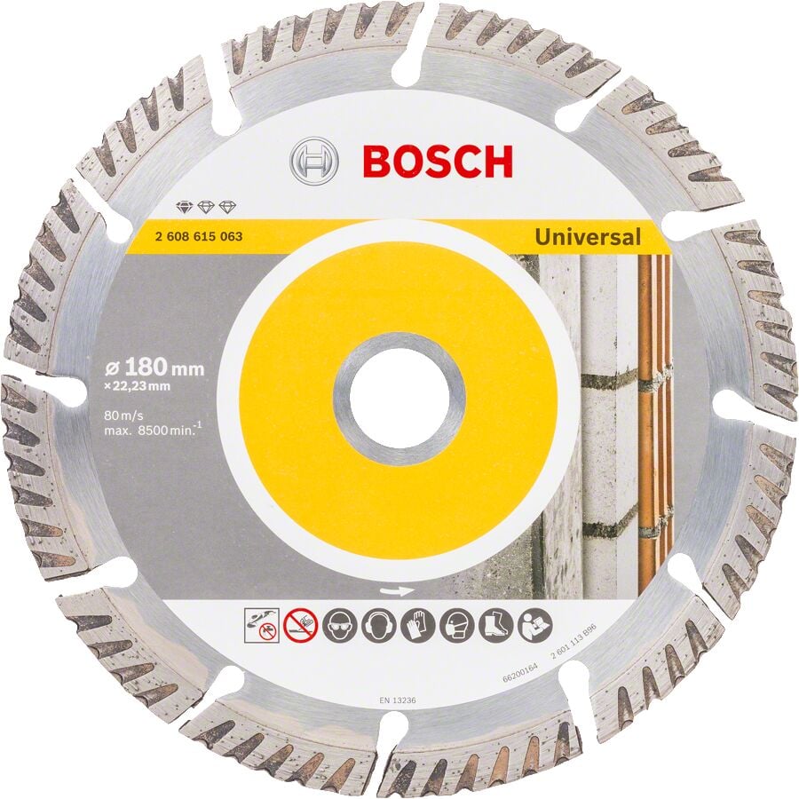 Bosch Elmas Kesme Dısk Sfunıv 180*22,23 Mm 2608615063