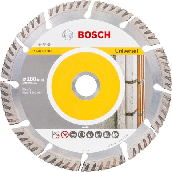Bosch Elmas Kesme Dısk Sfunıv 180*22,23 Mm 2608615063