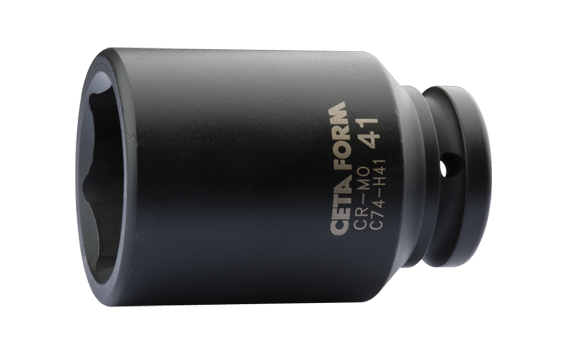 Ceta Form 3/4'' 6 Köşe Derin Havalı Lokma Anahtar 28 mm - C74-H28