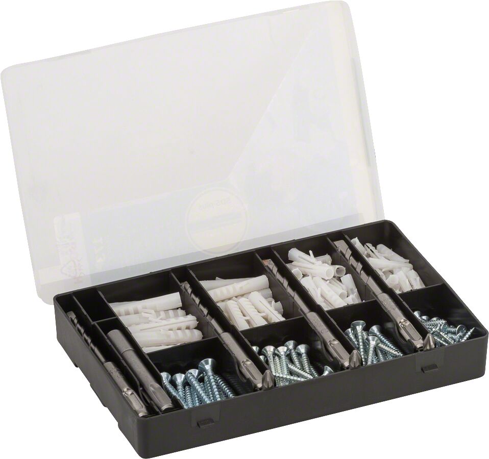 Bosch DIY 173 Parça Aksesuar&Sabitleme Seti 2607017163