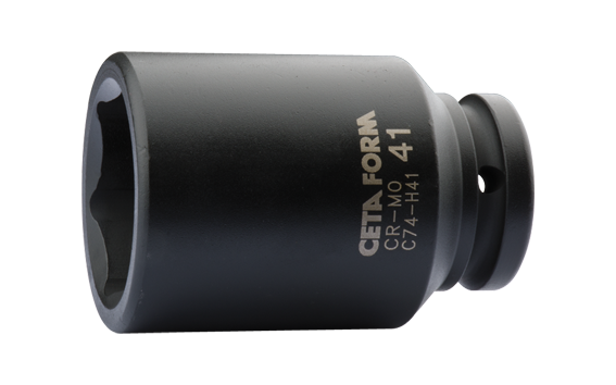Ceta Form 3/4'' 6 Köşe Derin Havalı Lokma Anahtar 38 mm - C74-H38