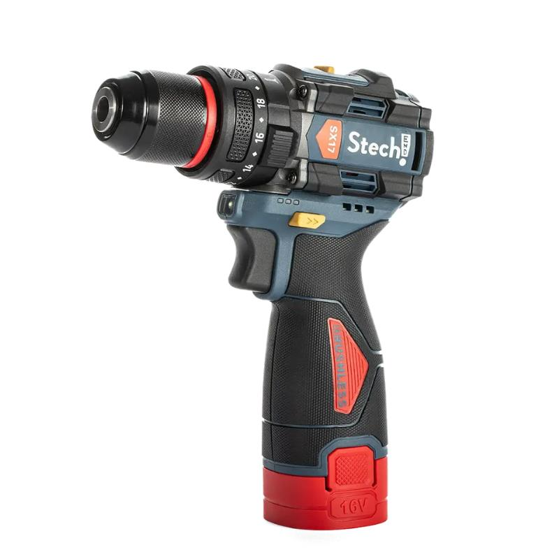 StechEnd SX17 16V Akülü Darbeli Matkap (2 x 2.0 Ah) - SPR015