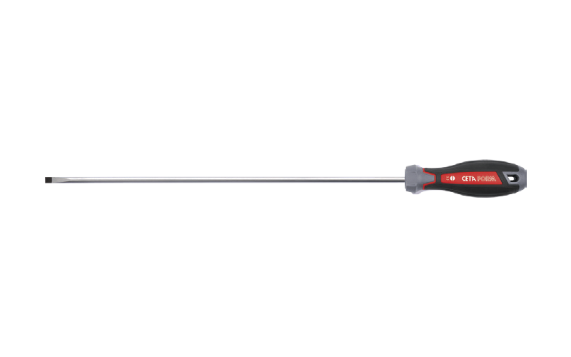 Ceta Form C-Plus Düz Uçlu Uzun Tornavida 6.5 x 300 mm - F10-065-300