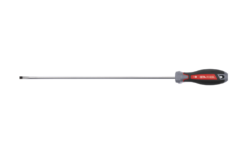 Ceta Form C-Plus Düz Uçlu Uzun Tornavida 6.5 x 300 mm - F10-065-300