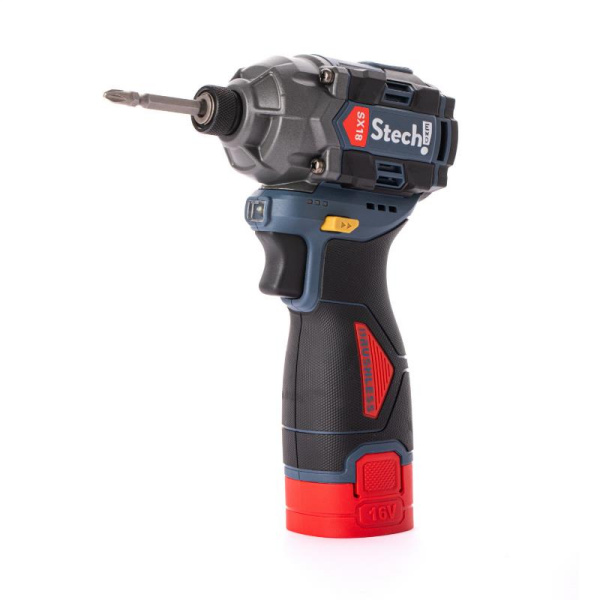 StechEnd SX18 16V Akülü Darbeli Vidalama Makinesi (2 x 2.0 Ah) - SPR020