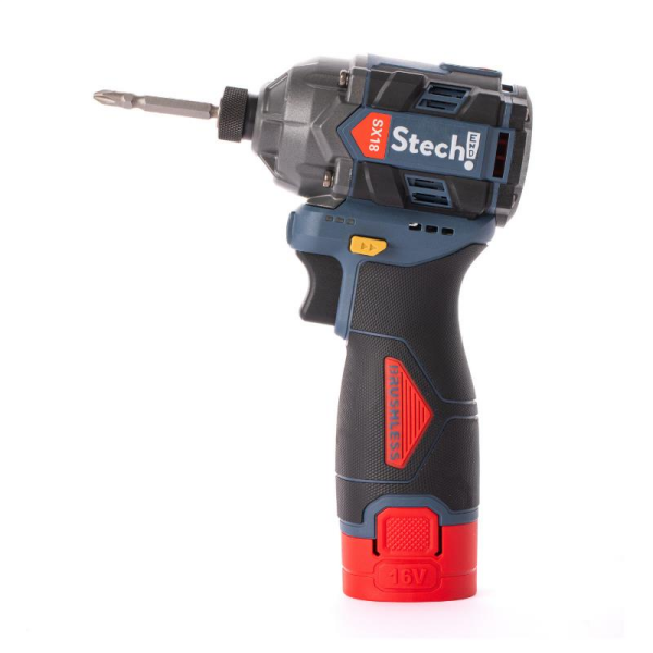 StechEnd SX18 16V Akülü Darbeli Vidalama Makinesi (2 x 2.0 Ah) - SPR020