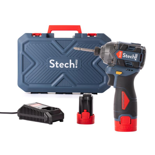 StechEnd SX18 16V Akülü Darbeli Vidalama Makinesi (2 x 2.0 Ah) - SPR020