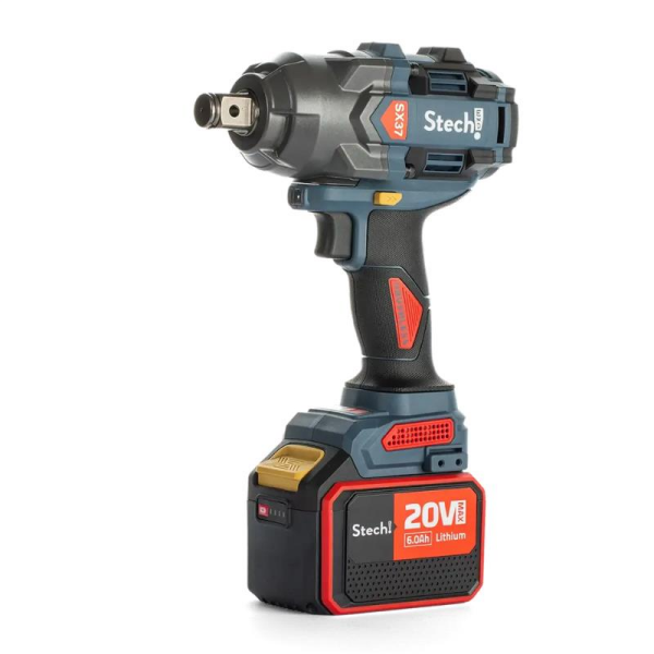StechEnd SX37 20V Akülü Darbeli Somun Sıkma Makinesi (2 x 6.0 Ah) - SPR051