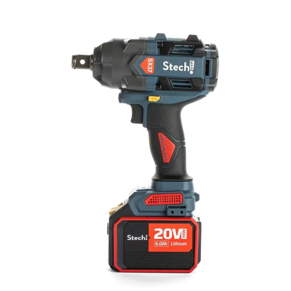 StechEnd SX37 20V Akülü Darbeli Somun Sıkma Makinesi (2 x 6.0 Ah) - SPR051