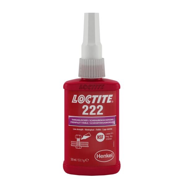 LOCTITE 222 Vida Sabitleyici Düşük Mukavemet 50 ml (195743)