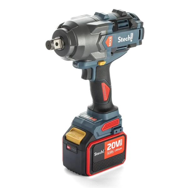 StechEnd SX39 20V Akülü Darbeli Somun Sıkma Makinesi (2 x 6.0 Ah) - SPR056