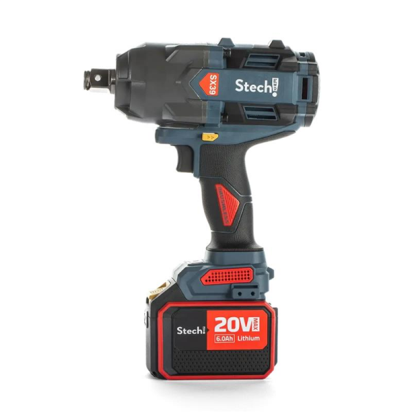 StechEnd SX39 20V Akülü Darbeli Somun Sıkma Makinesi (2 x 6.0 Ah) - SPR056