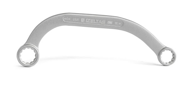 İzeltaş 9/16'' x 5/8'' Yarım Ay Anahtar Yıldız İki Ağız (SAE) - 0531041416