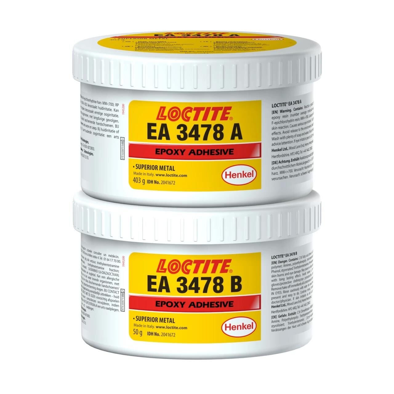 LOCTITE EA 3478 Ferro Silikon Dolgulu Mil Tamir Macunu 453 gr (2941219)
