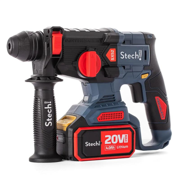 StechEnd SX52 20V 2.5 Joule Akülü Kırıcı Delici (2 x 4.0 Ah) - SPR066