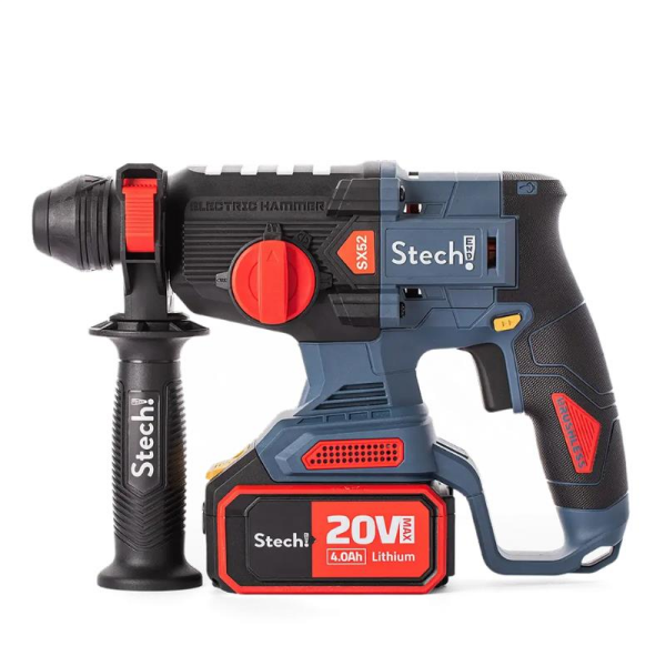 StechEnd SX52 20V 2.5 Joule Akülü Kırıcı Delici (2 x 4.0 Ah) - SPR066