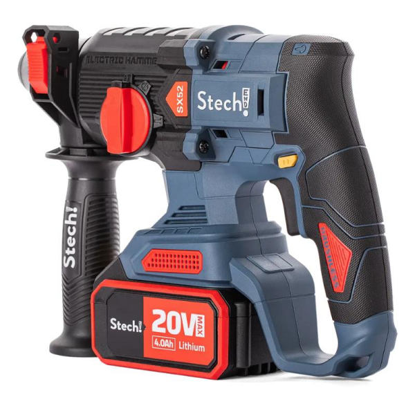 StechEnd SX52 20V 2.5 Joule Akülü Kırıcı Delici (2 x 4.0 Ah) - SPR066
