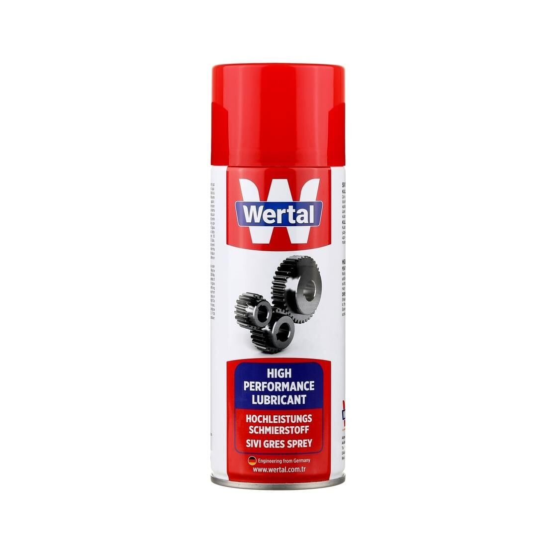 Wertal Zincir Yağlama Spreyi - 400 ml